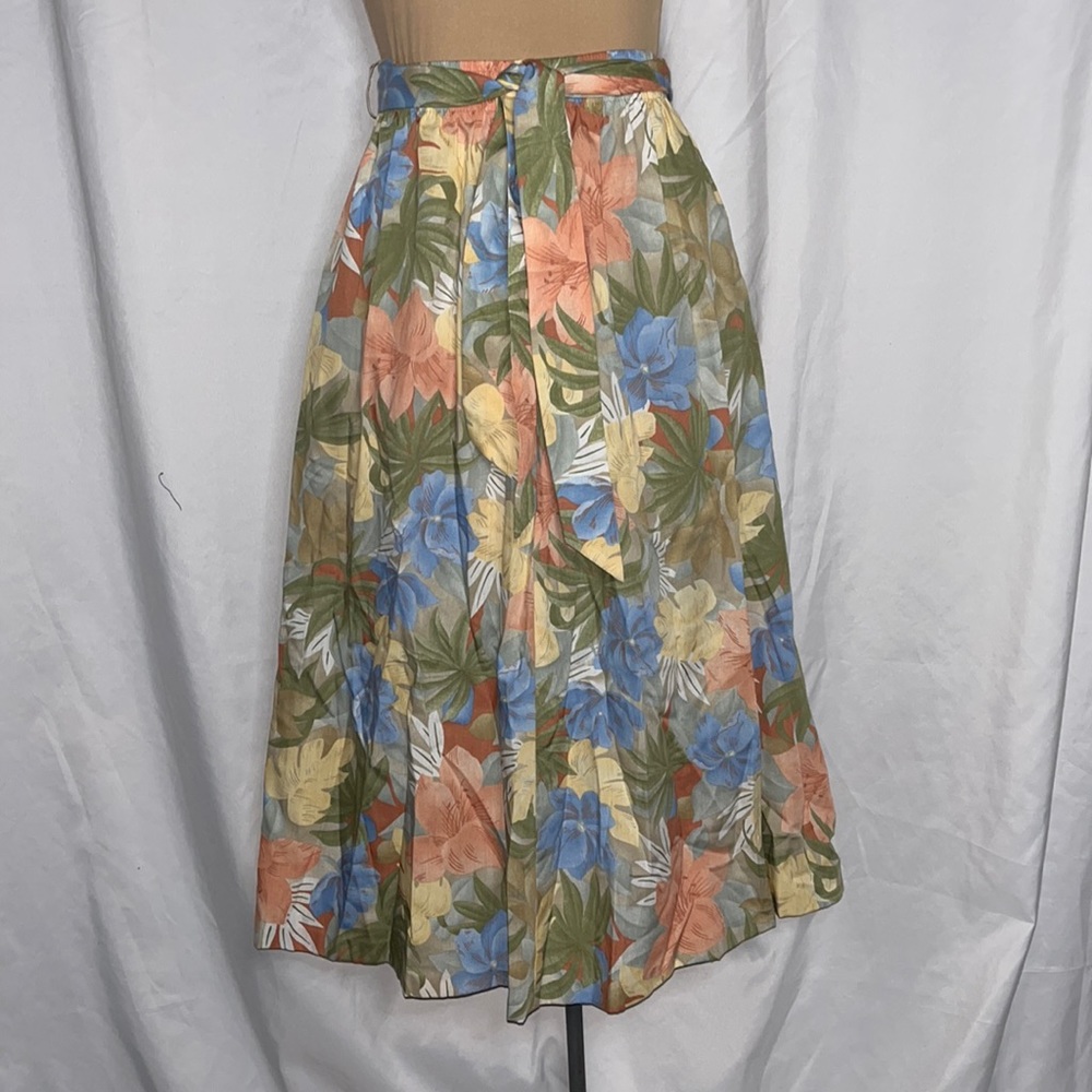 Vintage - Alfred Dunner - Floral Midi Skirt
